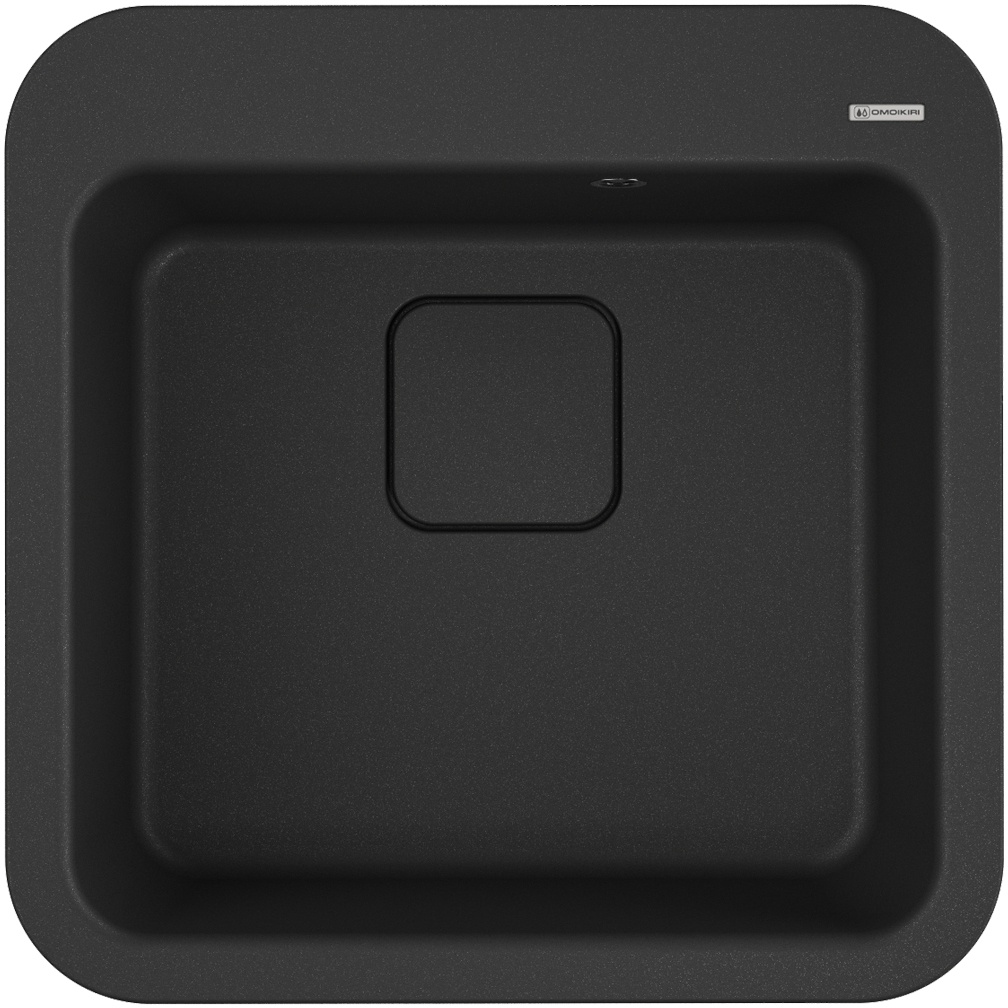 Мойка кухонная Omoikiri Tasogare 51 BL 4993742 Artgranit, черный