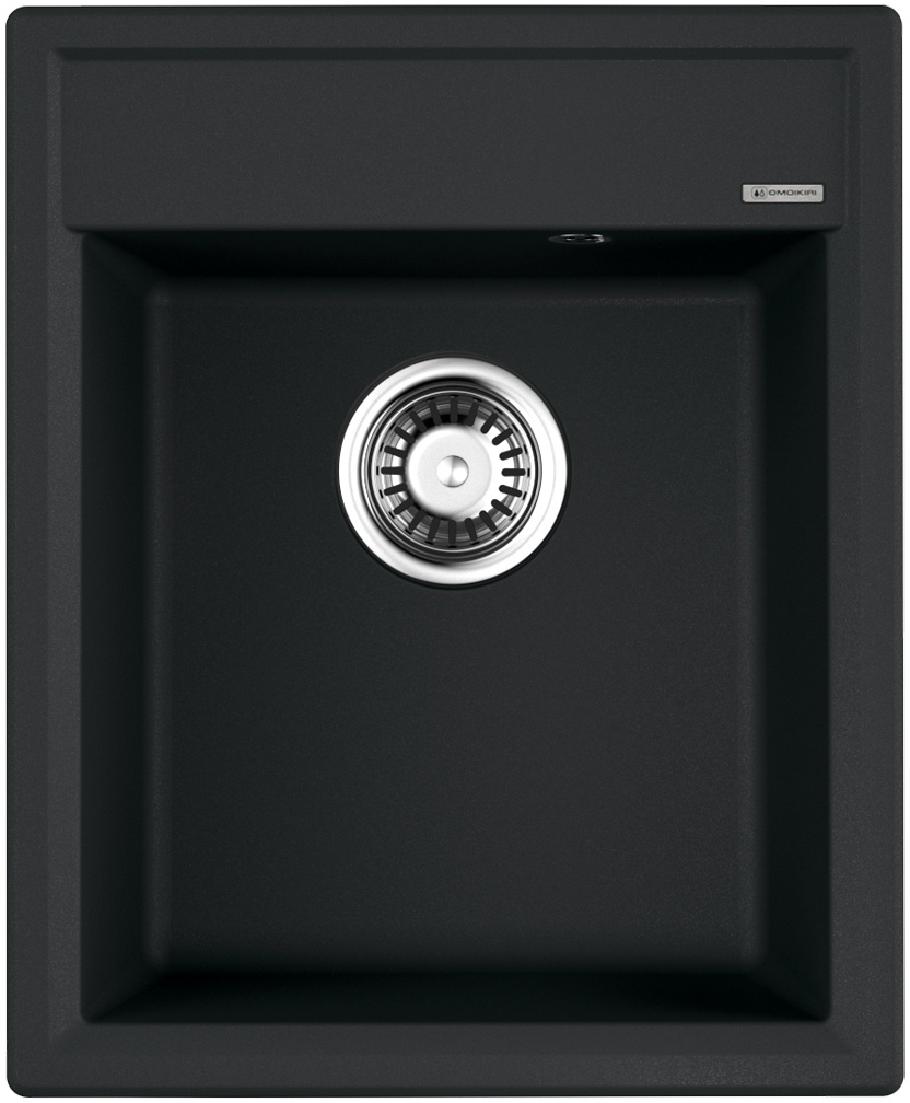 Мойка кухонная Omoikiri Daisen 42 BL 4993606 Artgranit, черный