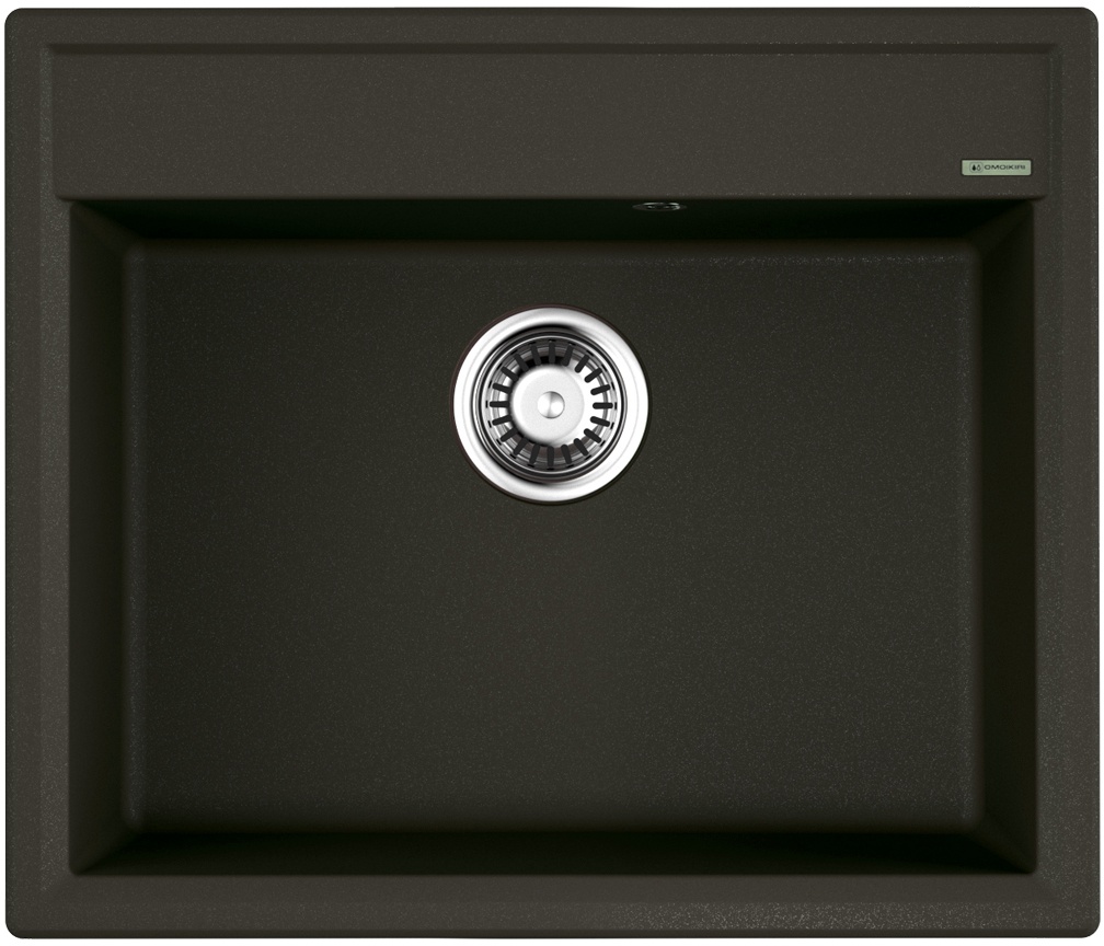 Мойка кухонная Omoikiri Daisen 60 DC 4993621 Artgranit, темный шоколад