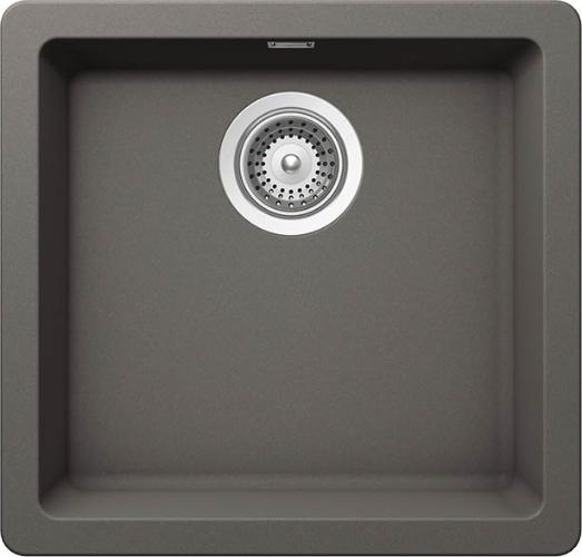 Мойка кухонная Schock Soho 50U 700984U Cristadur, серебристый камень
