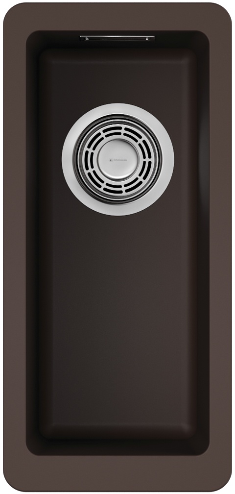 Мойка кухонная Omoikiri Kata 20-U DC 4993374 Artgranit, темный шоколад