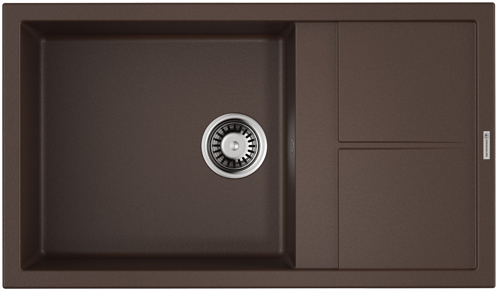Мойка кухонная Omoikiri Sumi 86 DC 4993650 Tetogranit, темный шоколад