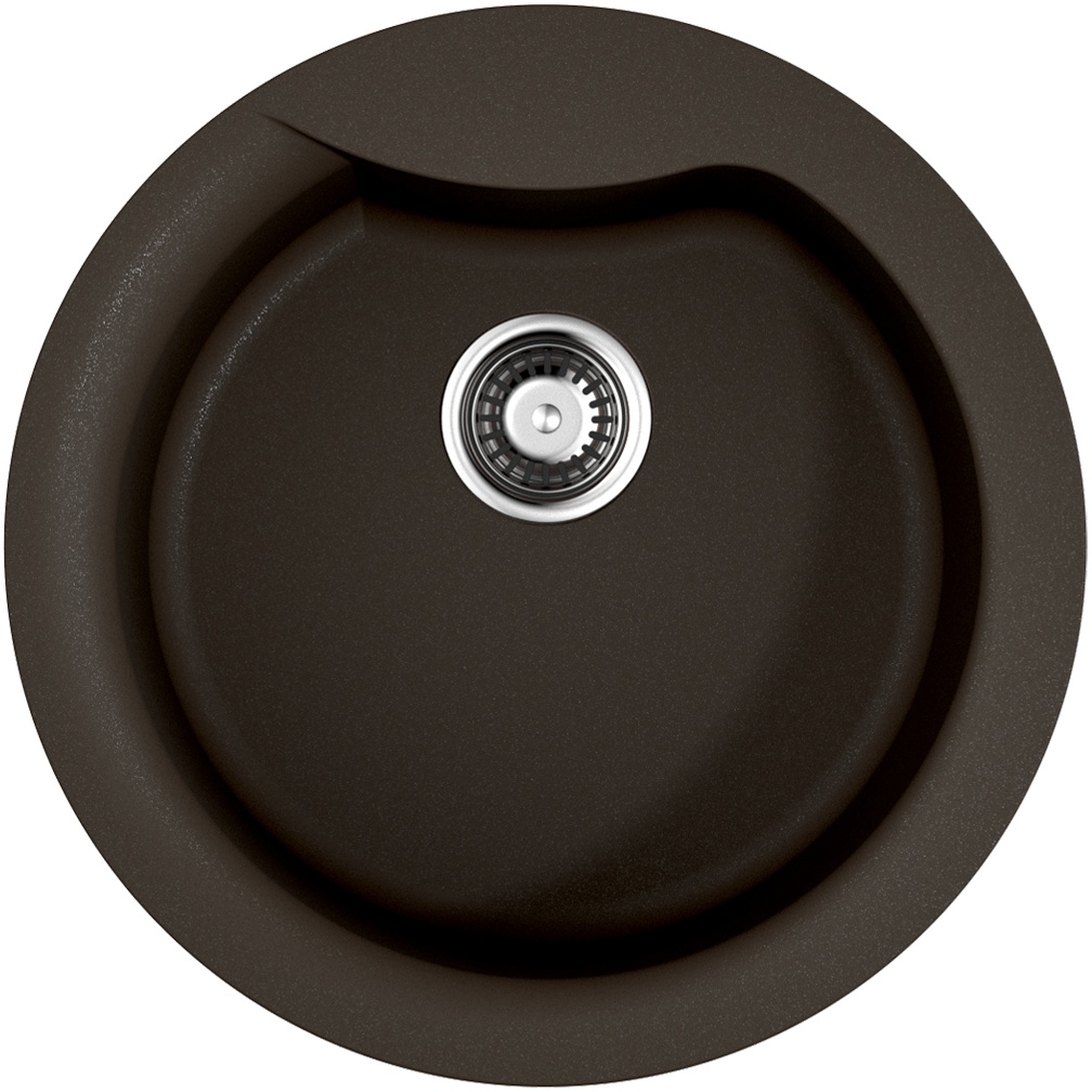 Мойка кухонная Omoikiri Yasugata 48R DC 4993211 Tetogranit, темный шоколад