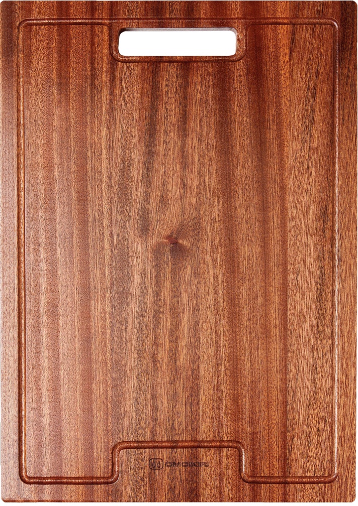 Разделочная доска Omoikiri CB-01-WOOD 4999005 из дерева для кухонной мойки, венге