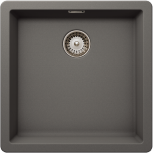 Мойка кухонная Schock Greenwich 50U 700976U Cristadur, серебристый камень