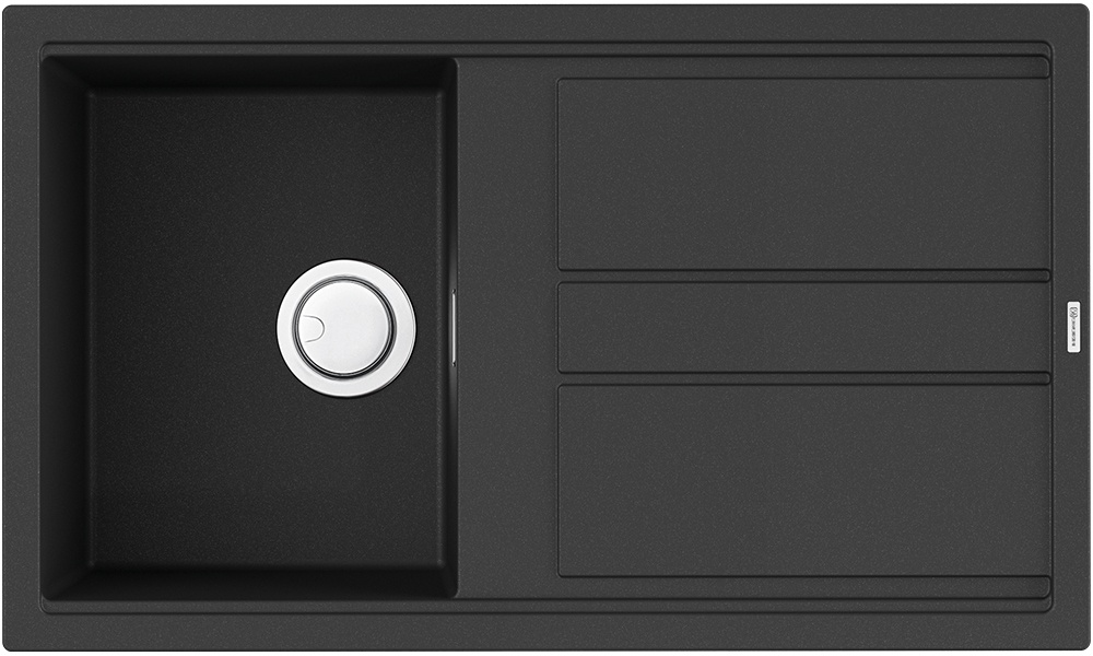Мойка кухонная Omoikiri Kitagawa 86 GB 4993808 Artceramic, графит