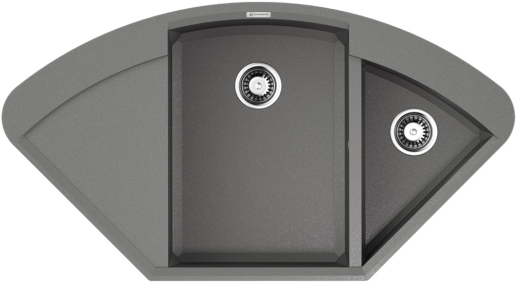 Мойка кухонная Omoikiri Sakaime 105C GR 4993576 Tetogranit, leningrad grey