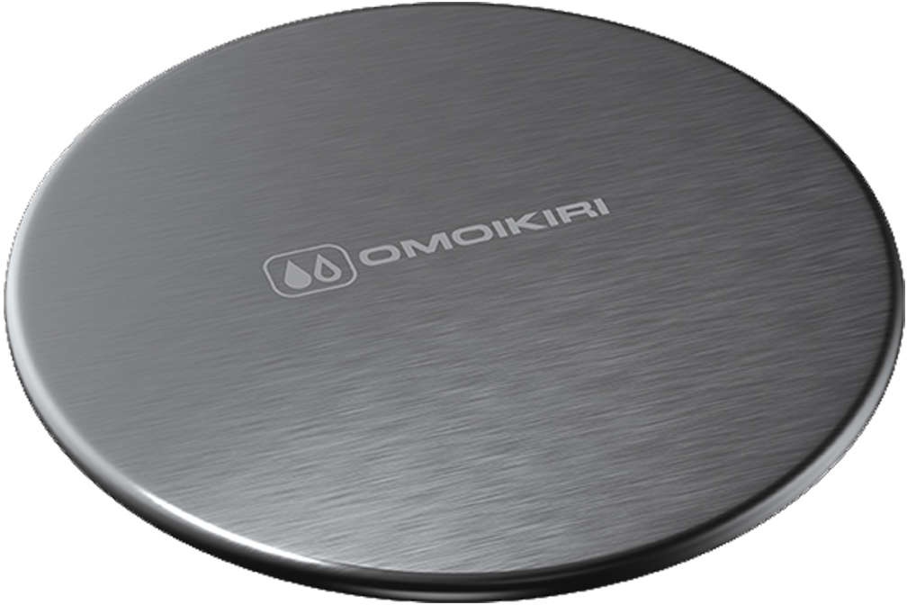 Декоративный элемент Omoikiri DEC GM 4957091 для выпуска, вороненая сталь