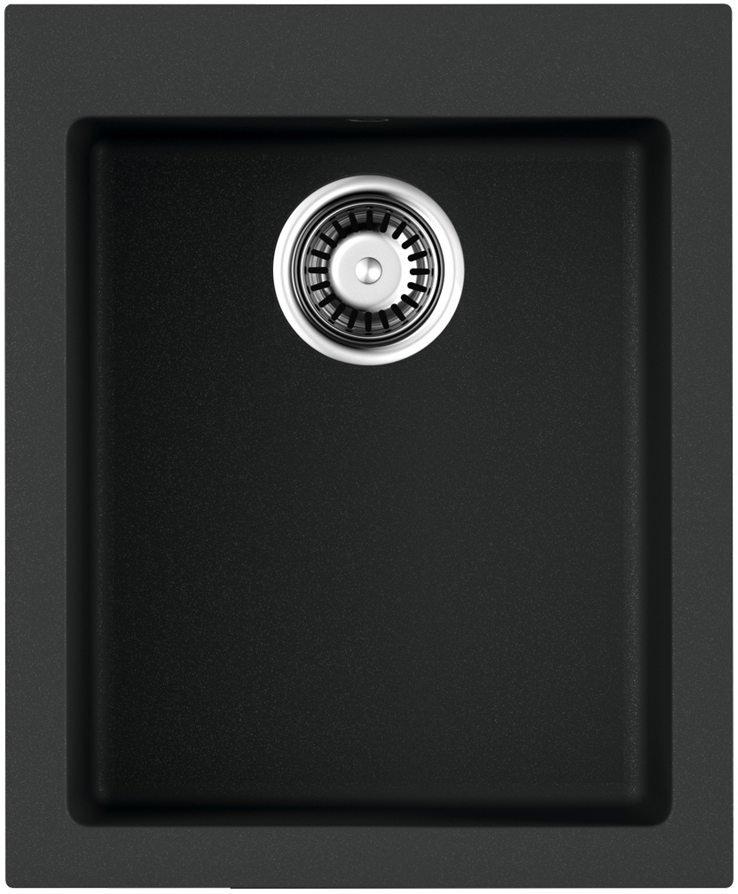 Мойка кухонная Omoikiri Bosen 41 BL 4993141 Tetogranit, черный