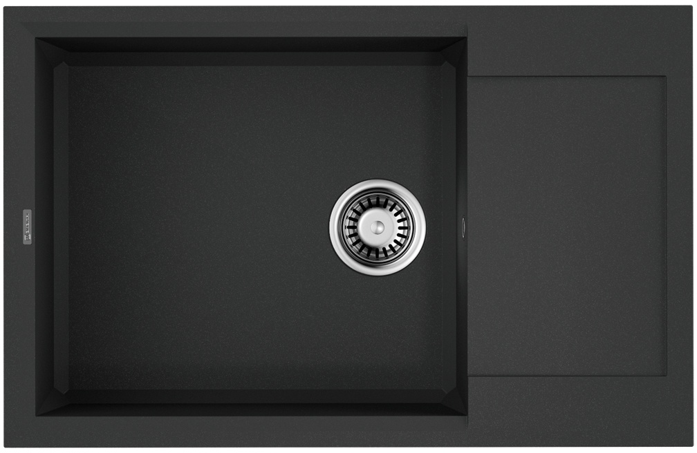 Мойка кухонная Omoikiri Sakaime 78-LB BL 4993900 Tetogranit, черный