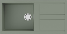 Мойка кухонная Omoikiri Kitagawa 100 WG 4993251 Artceramic, wind green