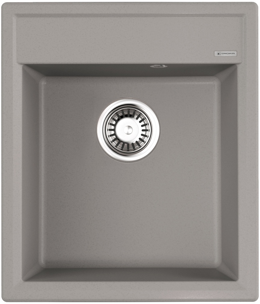 Мойка кухонная Omoikiri Daisen 42 GR 4993604 Artgranit, leningrad grey