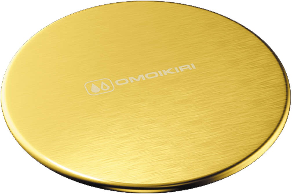 Декоративный элемент Omoikiri DEC LG 4957090 для выпуска, светлое золото
