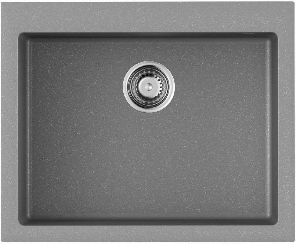 Мойка кухонная Omoikiri Bosen 61 GR 4993557 Tetogranit, leningrad grey